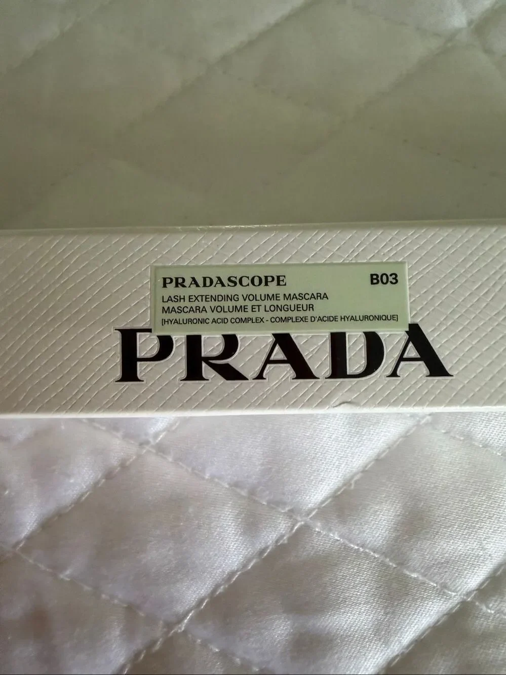 Prada Pradascope Mascara Mahogany